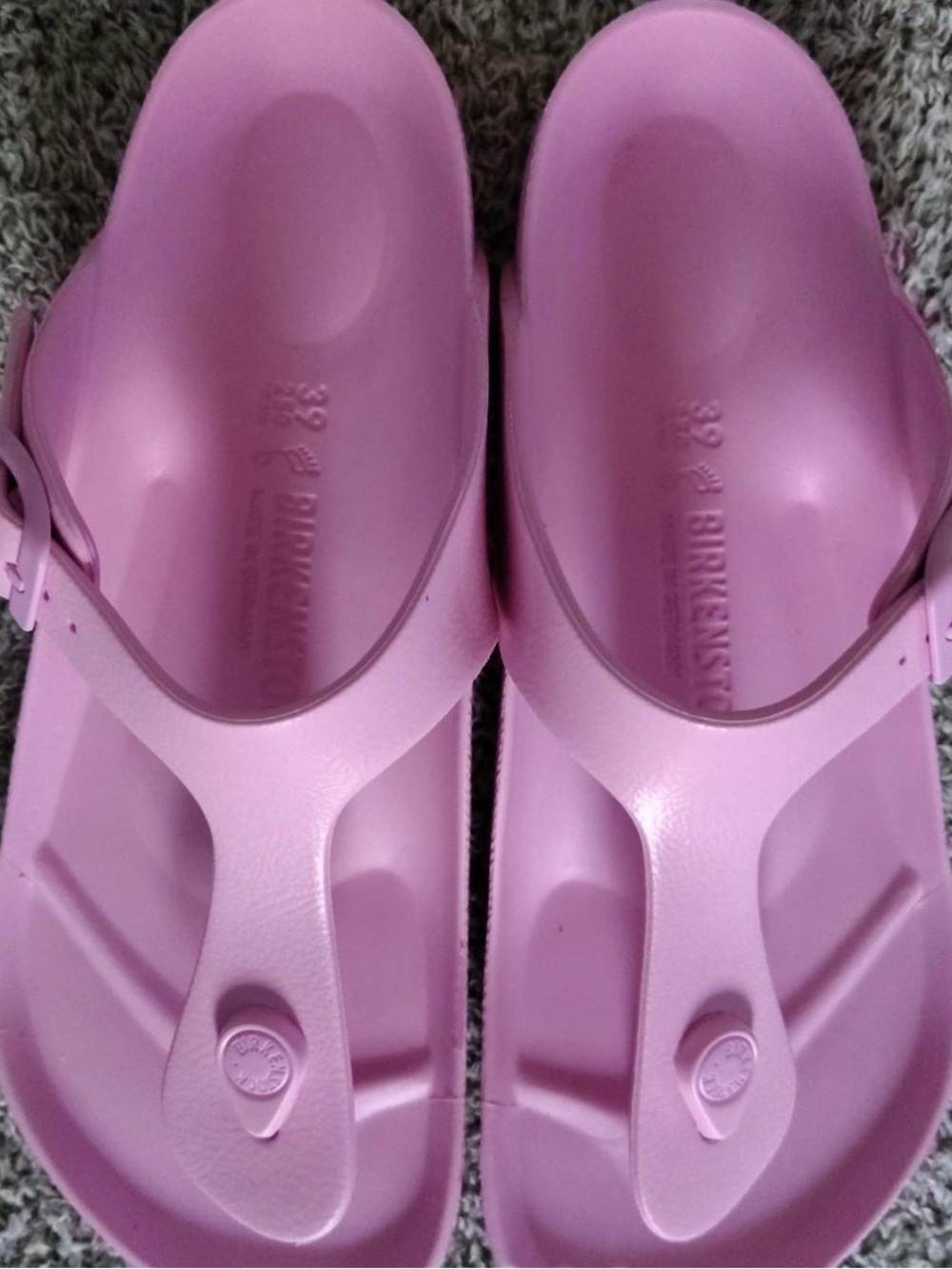 Birkenstock Women’s Gizeh EVA Sandals - Lavender Pink SIZE 39